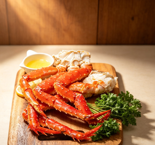 Frozen Cooked Alaskan King Crab Legs