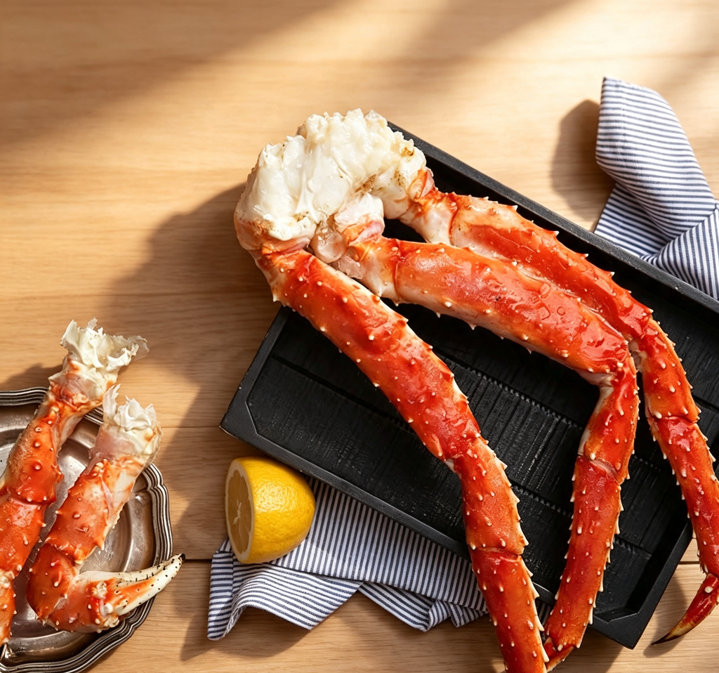 Frozen Cooked Alaskan King Crab Legs