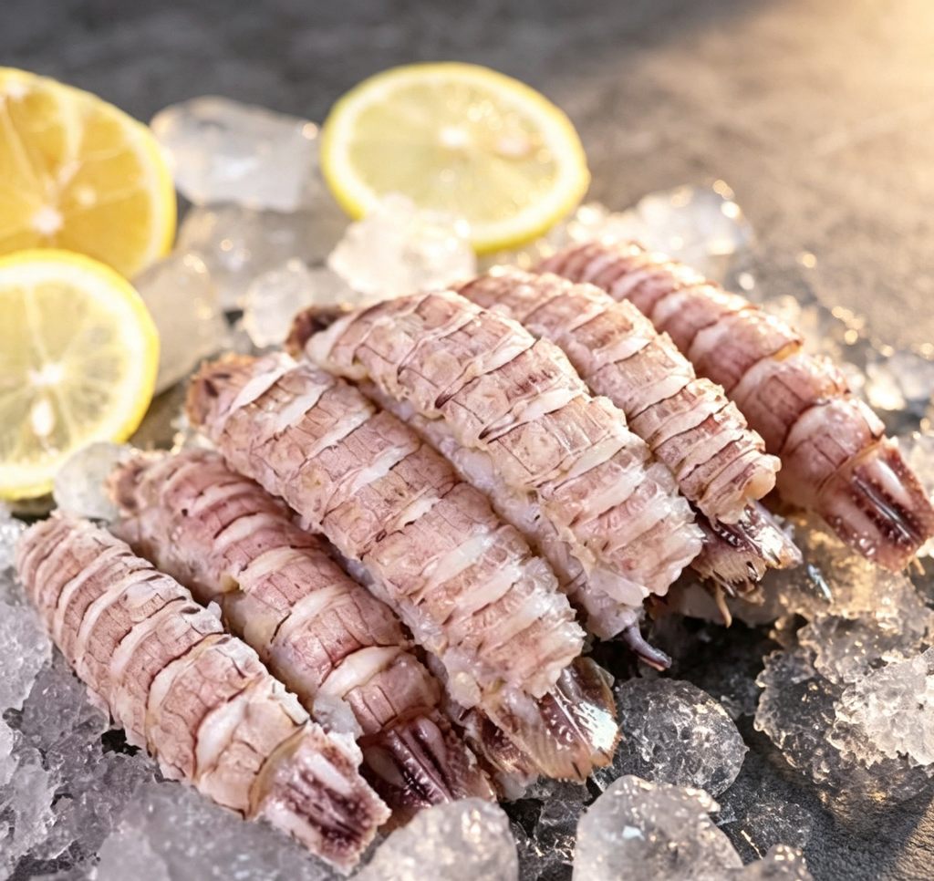 Frozen Cooked Mantis Shrimp Meat