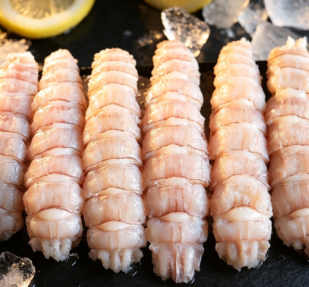 Frozen Cooked Mantis Shrimp Meat